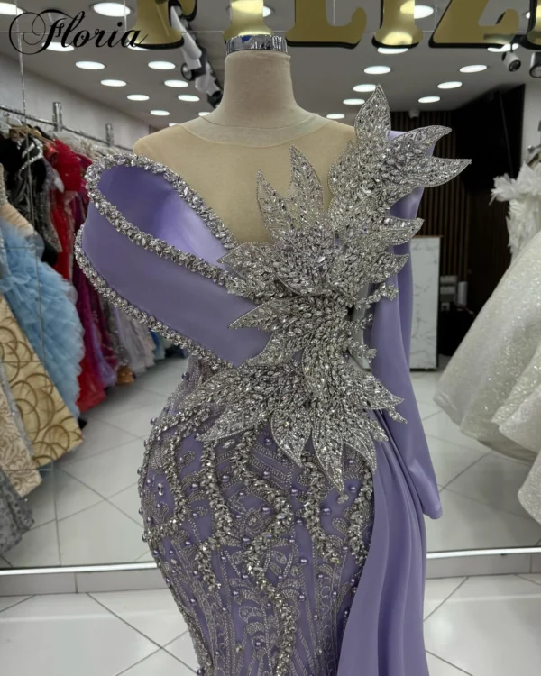 Vestidos  con cristales corte sirena. PERSONALIZADO